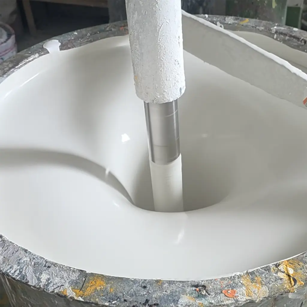 Paint mixing and dispersion at the O.D. Paints factory